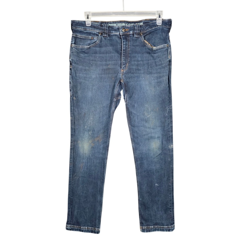 Duluth Trading Co Jeans Mens 34x30 Ballroom Double‎ Flex Slim Fit Stretch Denim